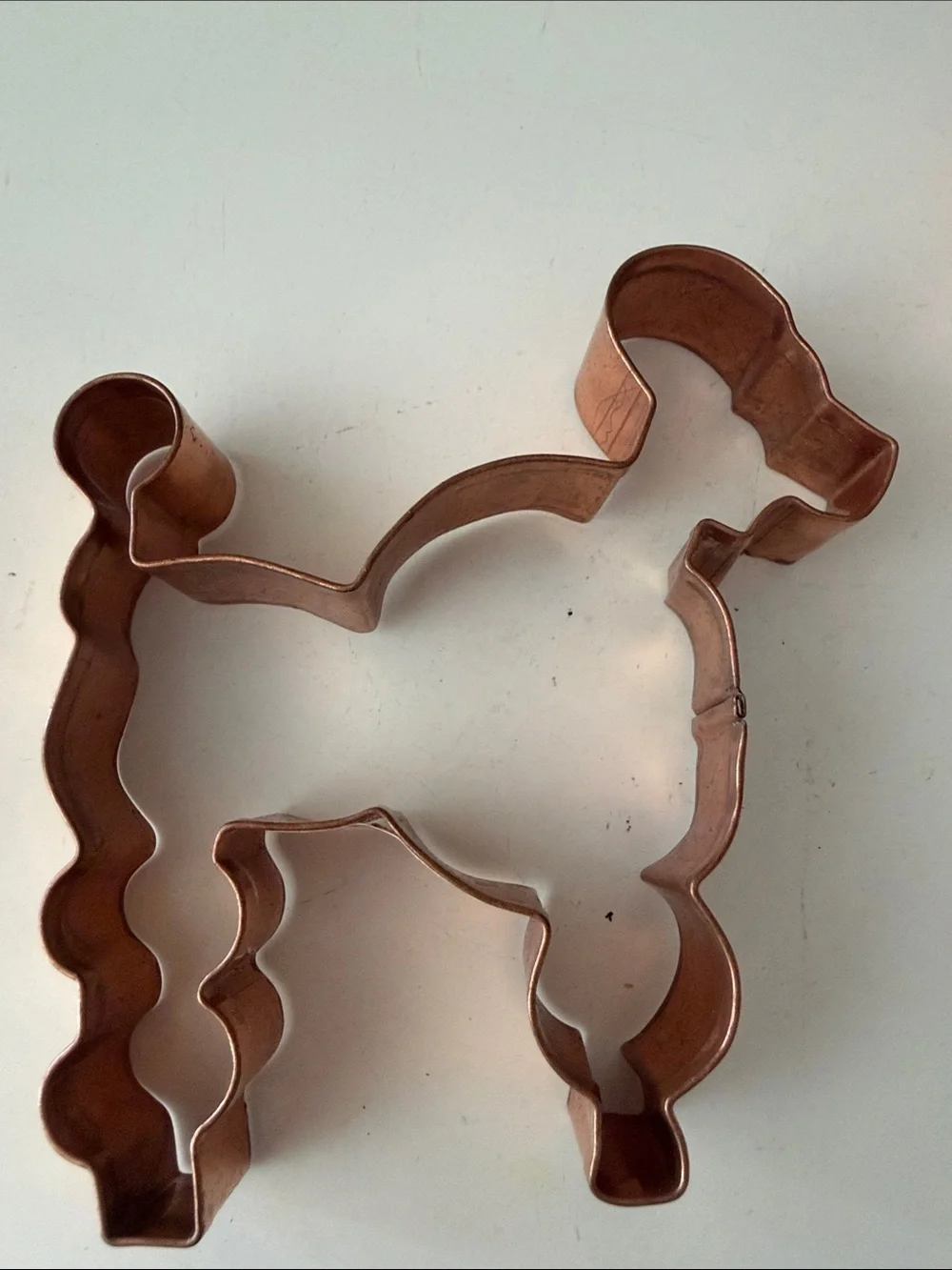 100% Copper Large Heavy Gauge Cookie Cutter Set of 7 Assorted Shapes